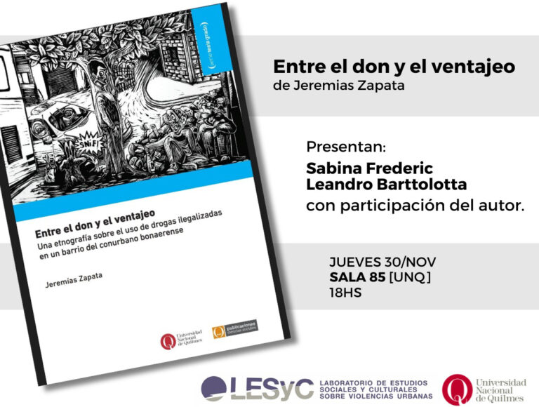 Presentación del libro “Entre el don y el ventajero”