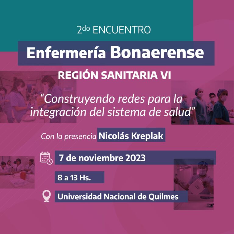 Segundo encuentro de Enfermería Bonaerense