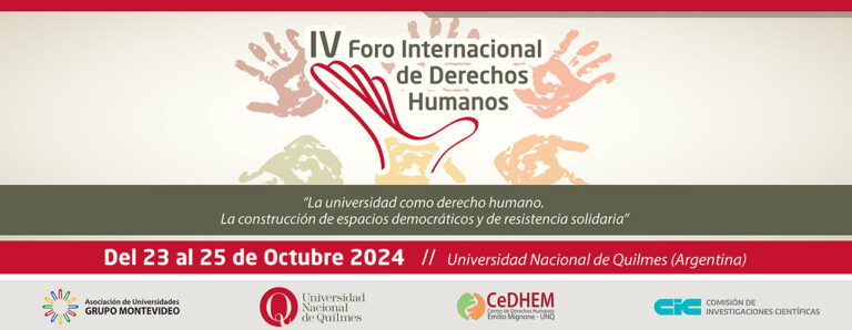 IV foro DDHH_HOME UNQ 1280x500