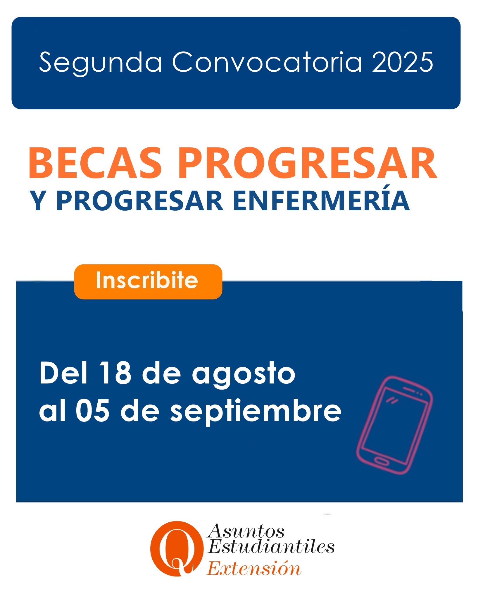 Becas Progresar – Segunda convocatoria 2025 - UNQ