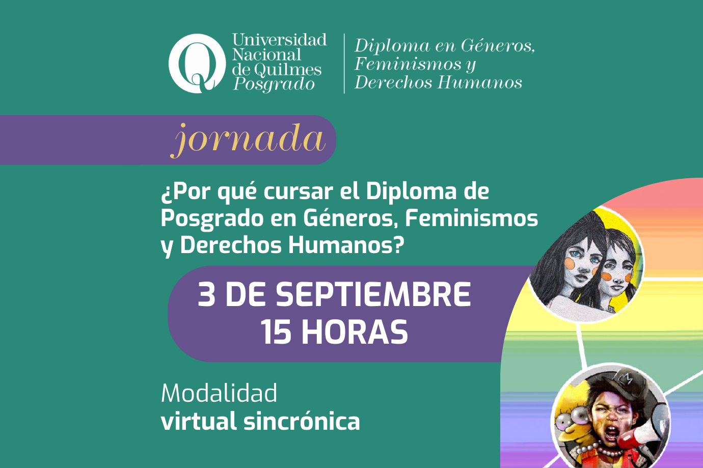 Charla abierta: Bienvenida a la nueva cohorte del Diploma en Géneros ...
