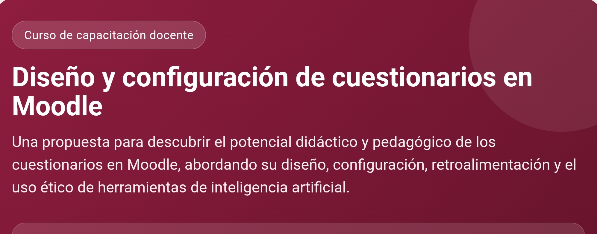 Curso de capacitación para docentes UNQ thumbnail