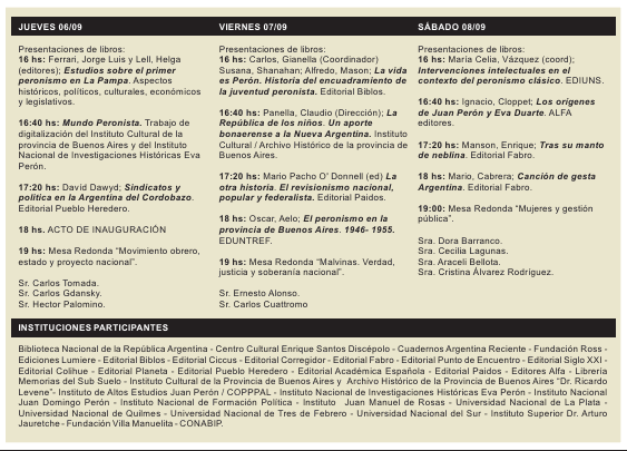 feria peronista