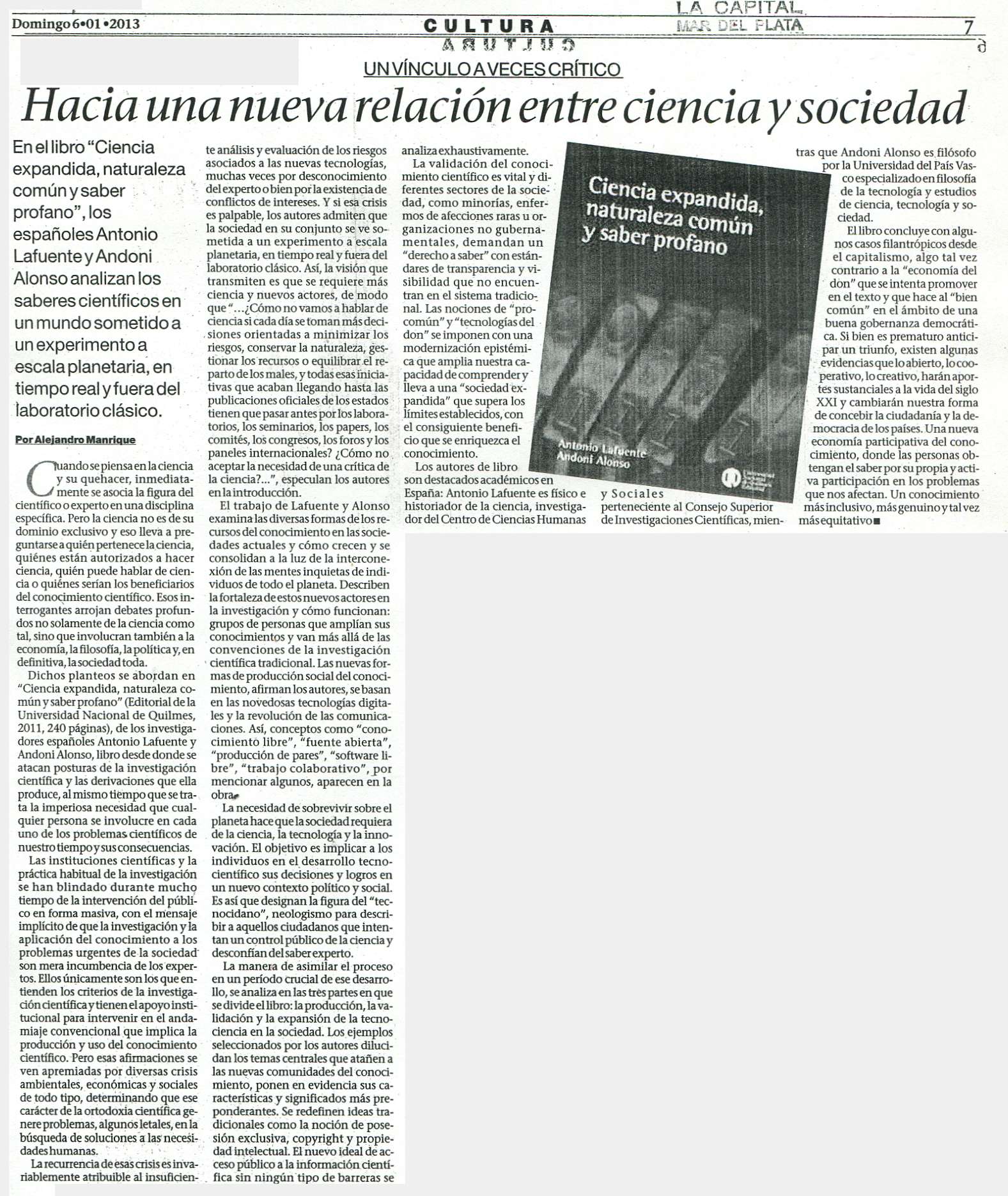 Ciencia expandida