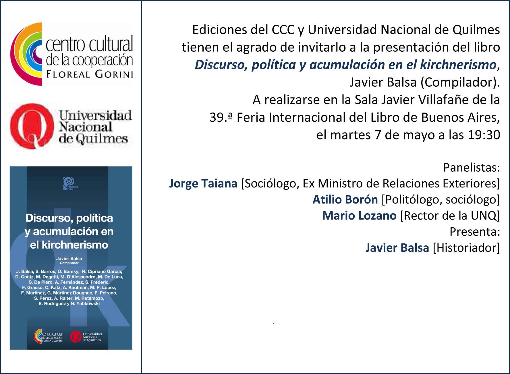 Libro Discurso