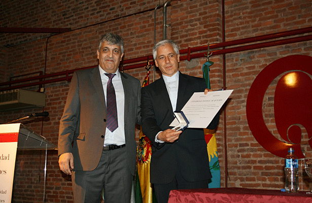Honoris Causa a Álvaro García Linera