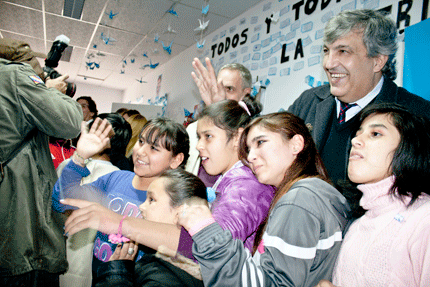 Inauguración de la Escuela Secundaria Técnica de la UNQ