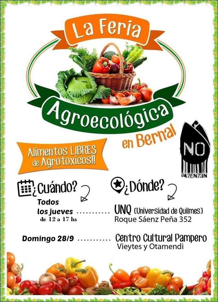 Feria Agroecológica en la UNQ