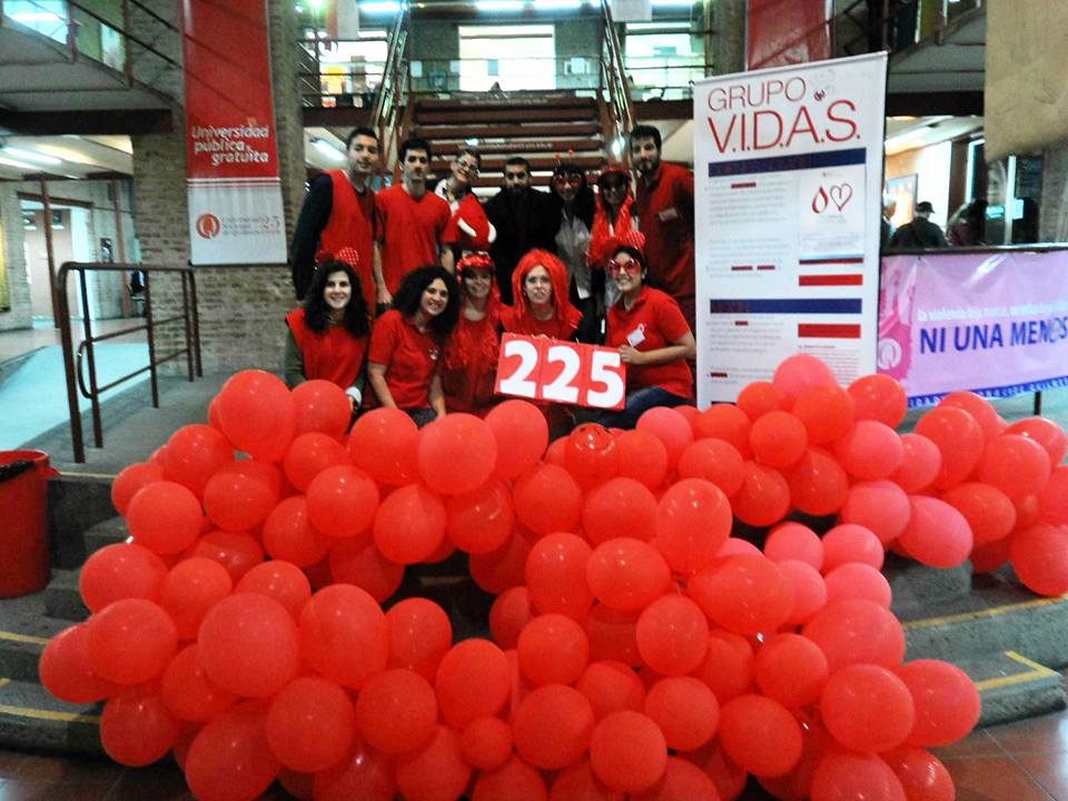 11º campaña de donación de sangre en la UNQ
