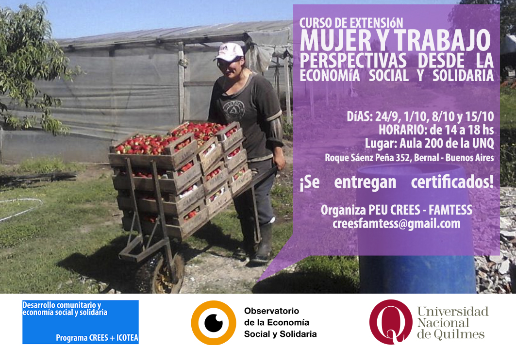 Curso Mujeres y trabajo