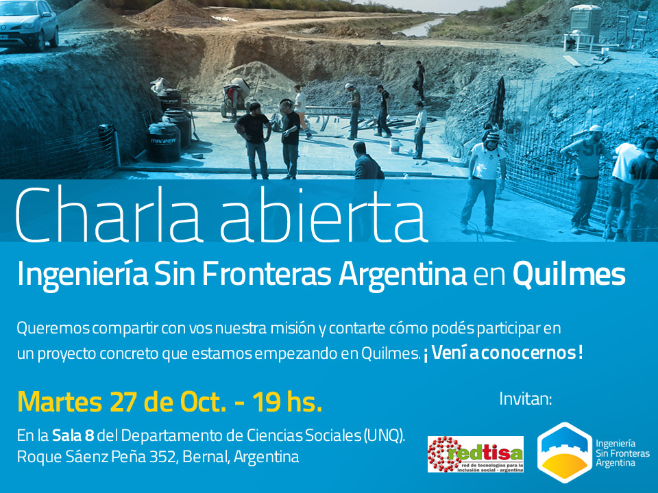 Charla abierta Ingeniería Sin Fronteras