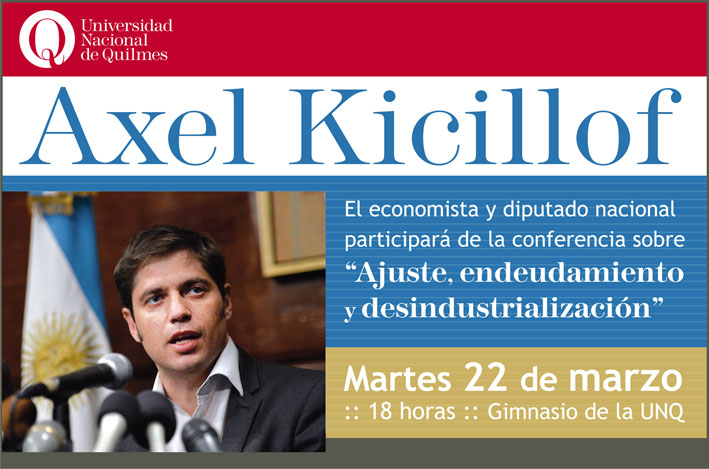 Kicillof visita la UNQ