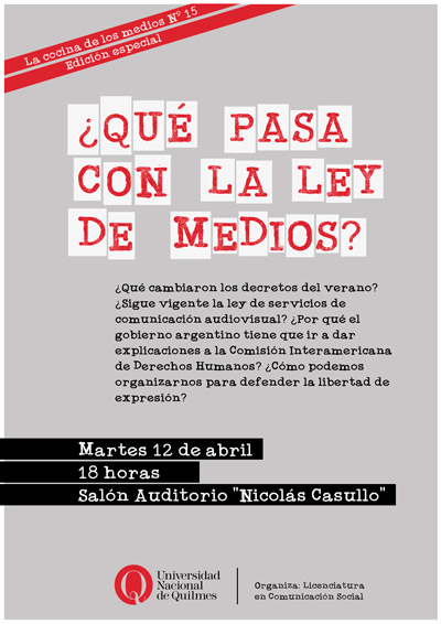Qué pasa con la Ley de Medios