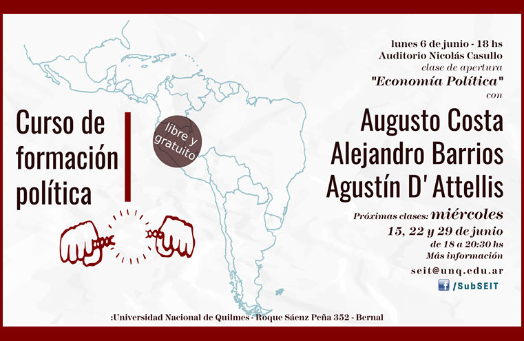 Curso de formación política 2016