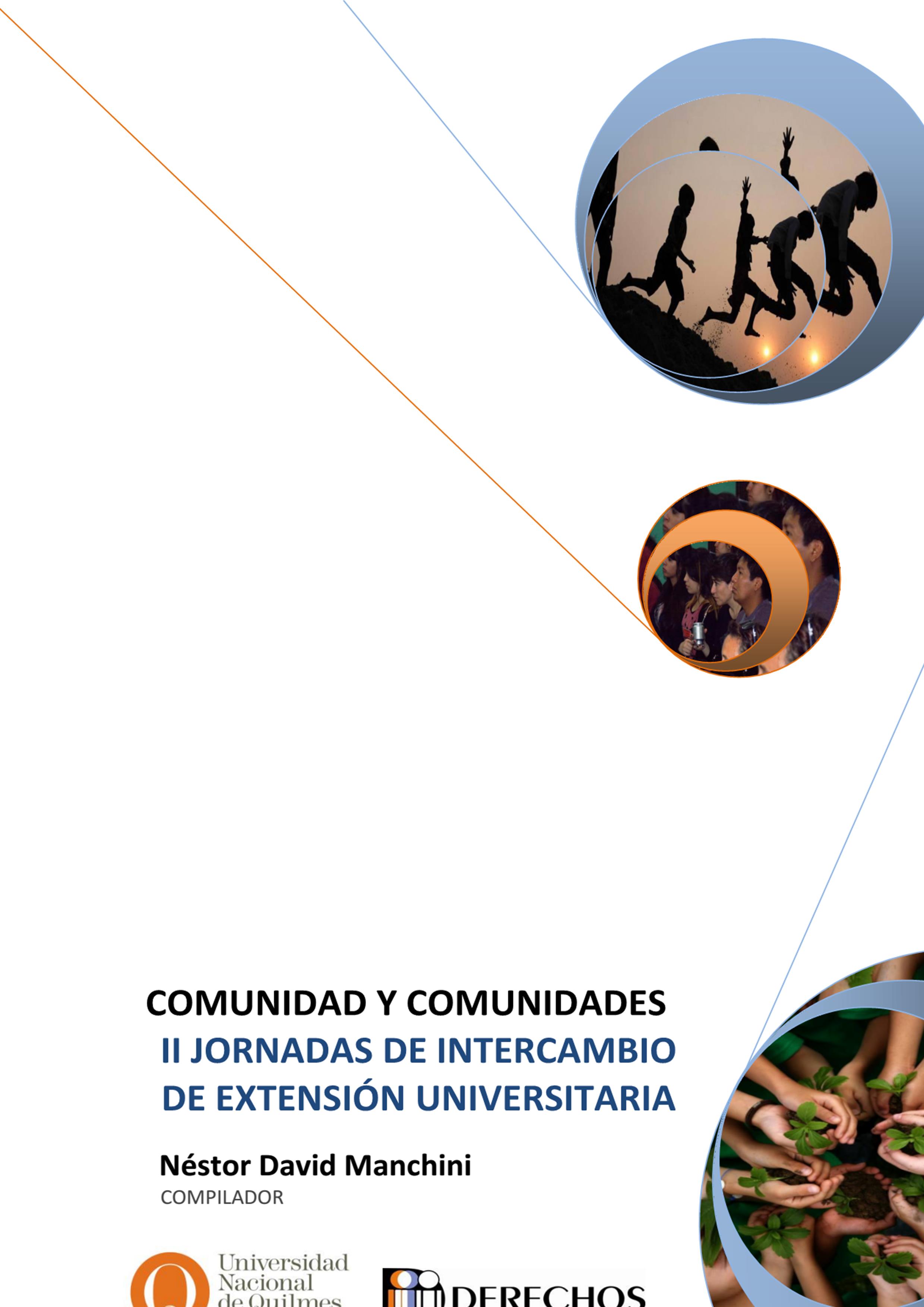 Tapa del libro "Comunidad y comunidades"