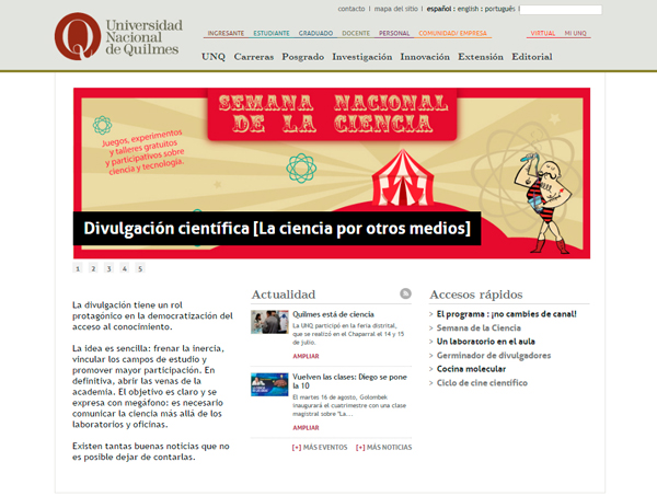 La ciencia por otros medios