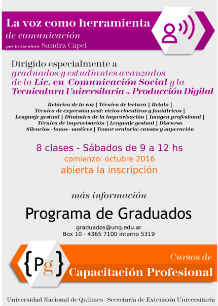 Talleres para graduados