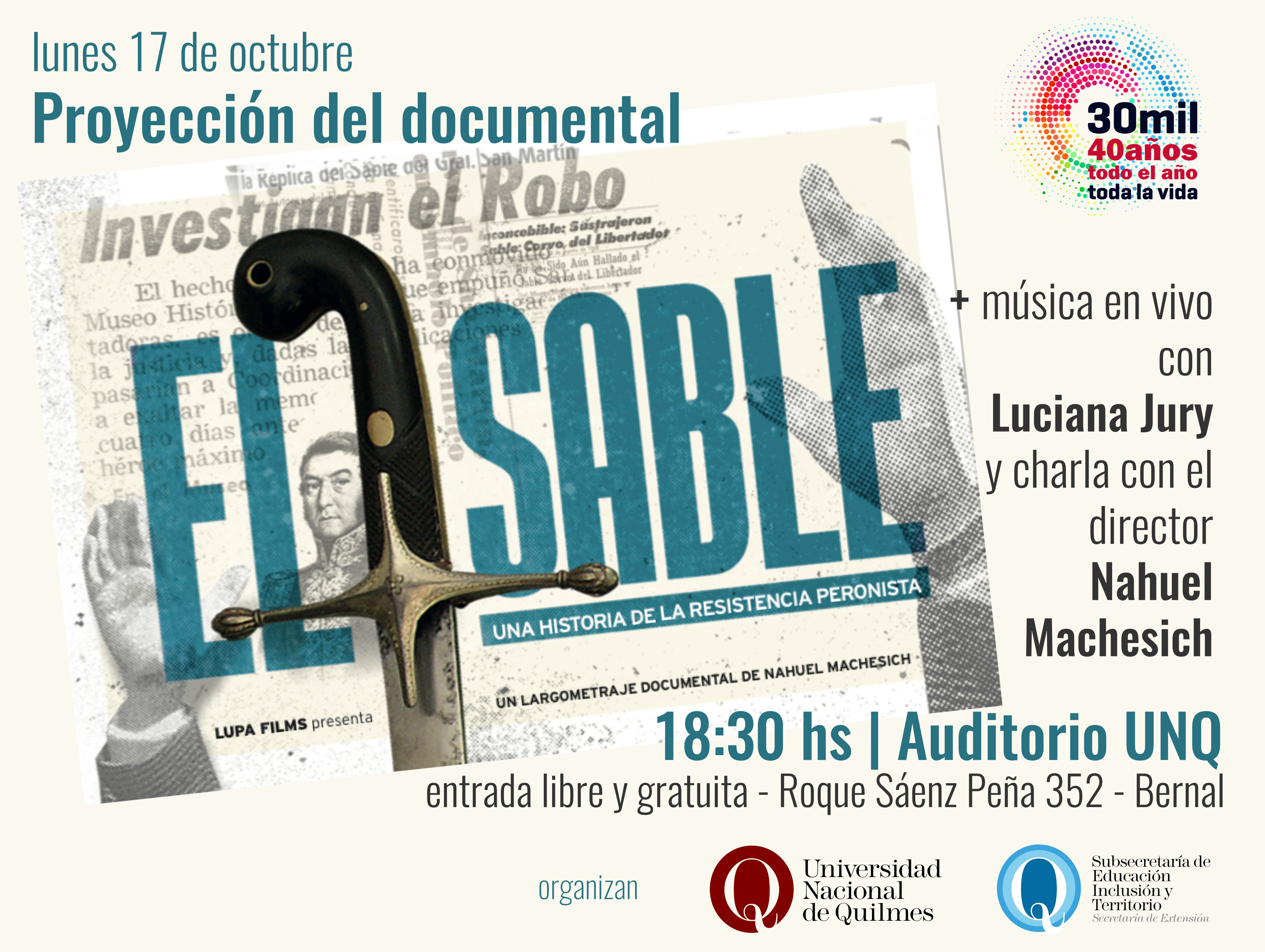 Cine documental en la UNQ