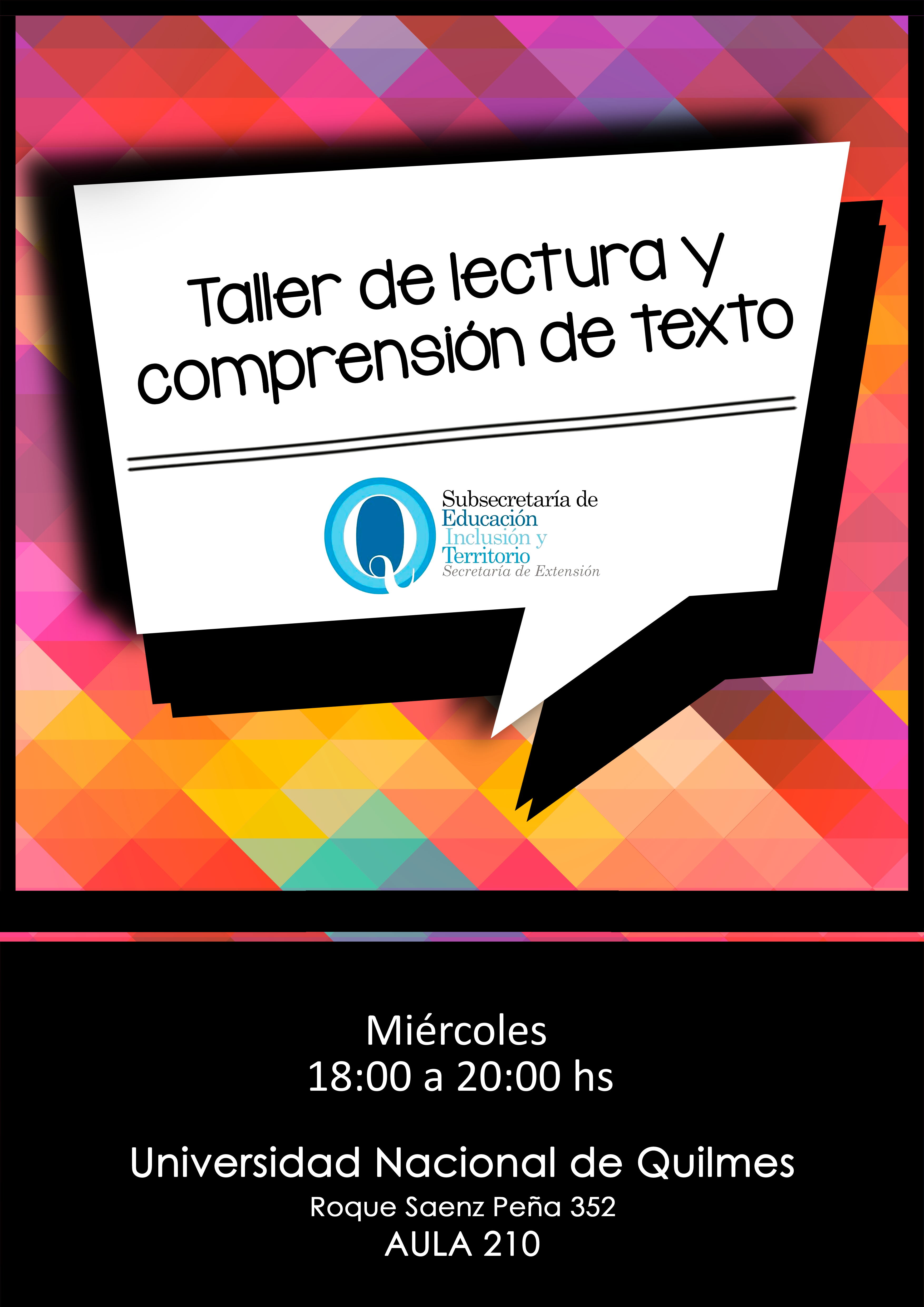 Taller de Lectura y Comprensión de Texto