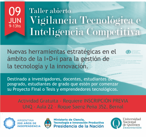 Taller de Vigilamcia tecnológica
