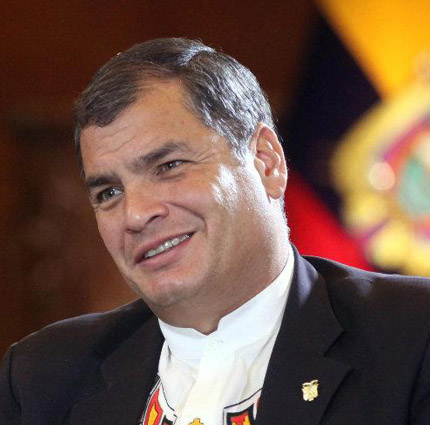 Rafael Correa.
