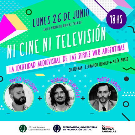Charla "Ni cine ni televisión"