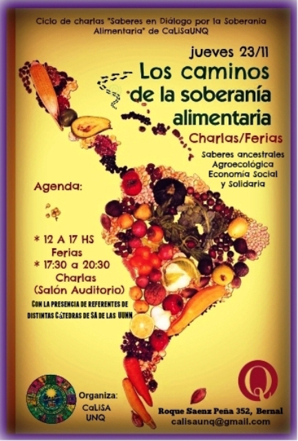 Cátedra Libre de Soberanía Alimentaria en la UNQ