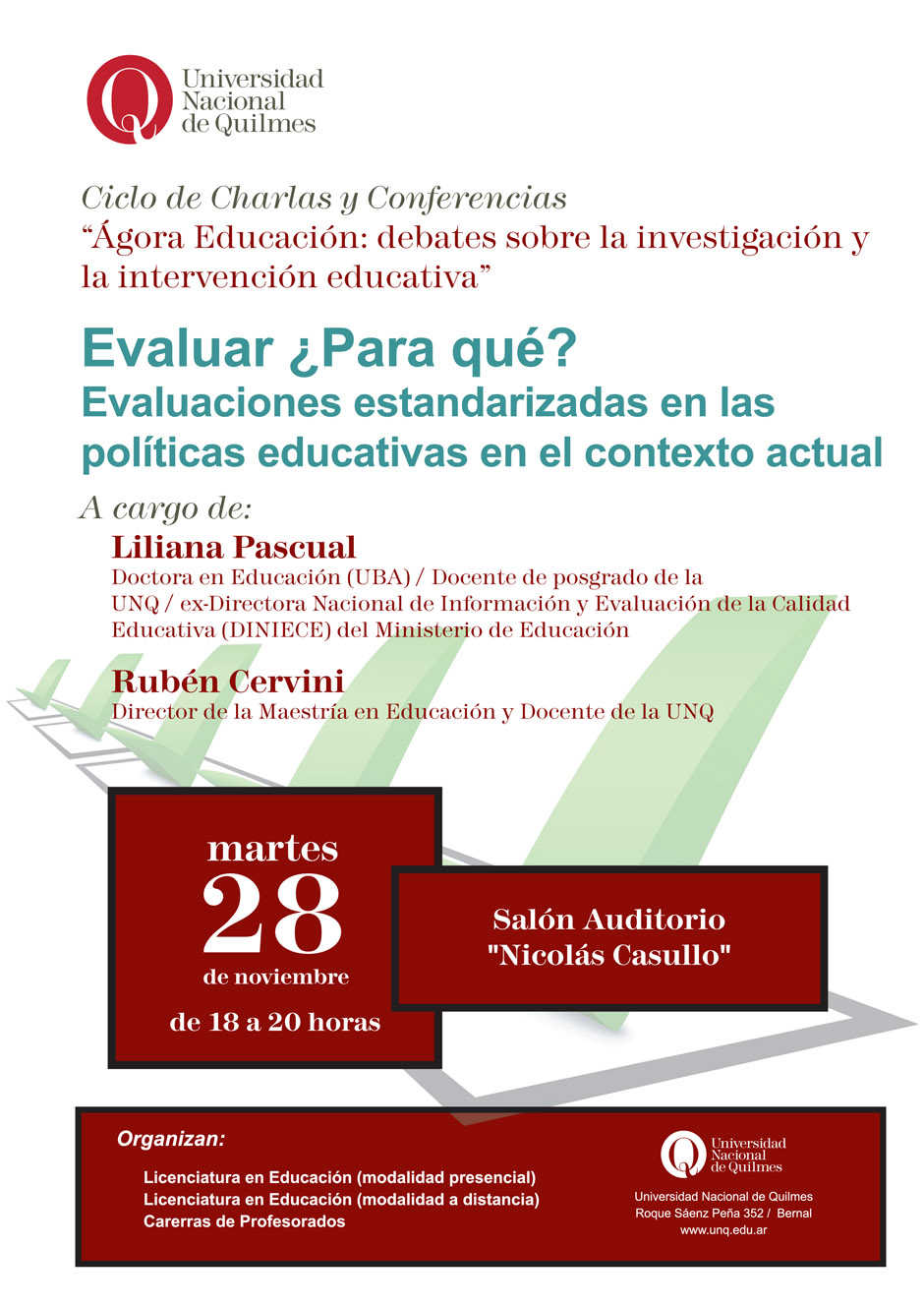 Charla evaluación