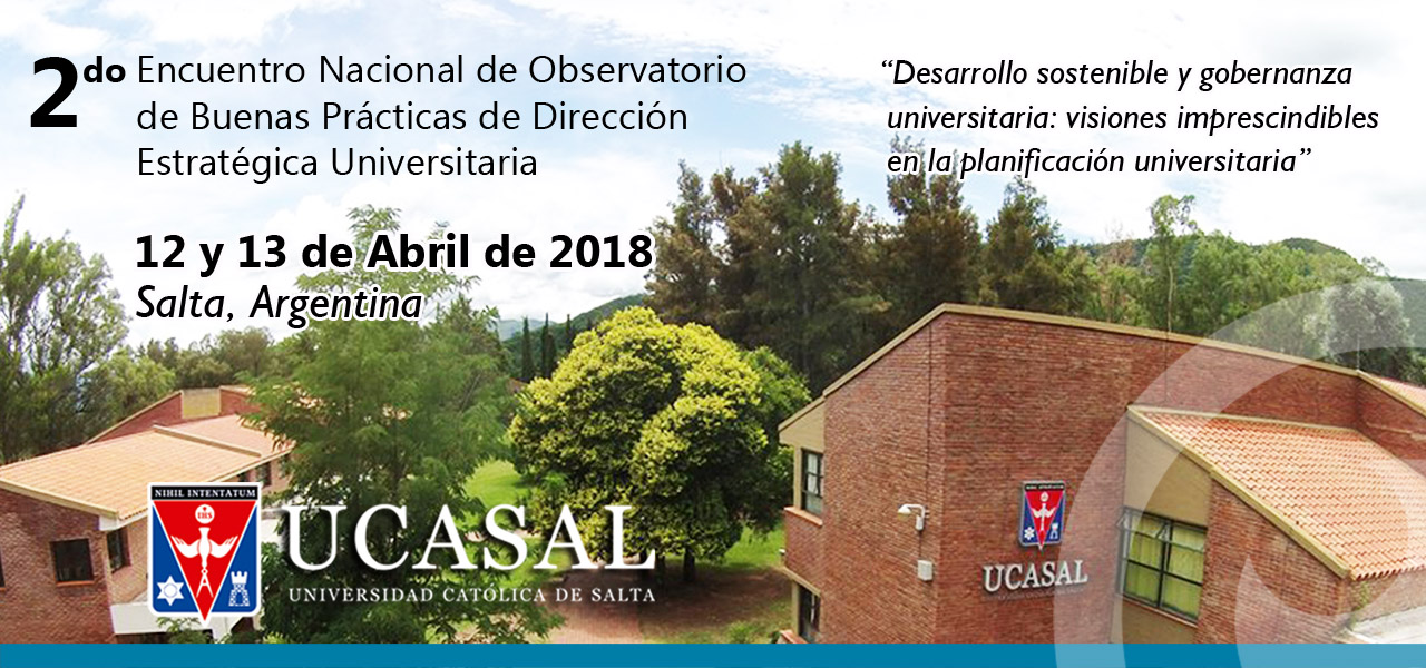 2º Encuentro del Observatorio Argentino de Buenas Prácticas en Gestión Estratégica Universitaria