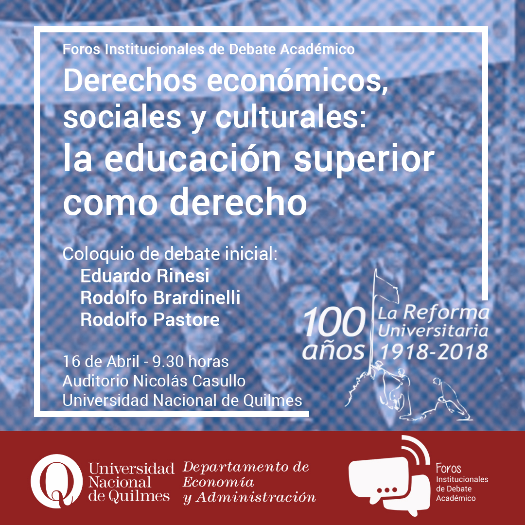 Foro Educación Superior