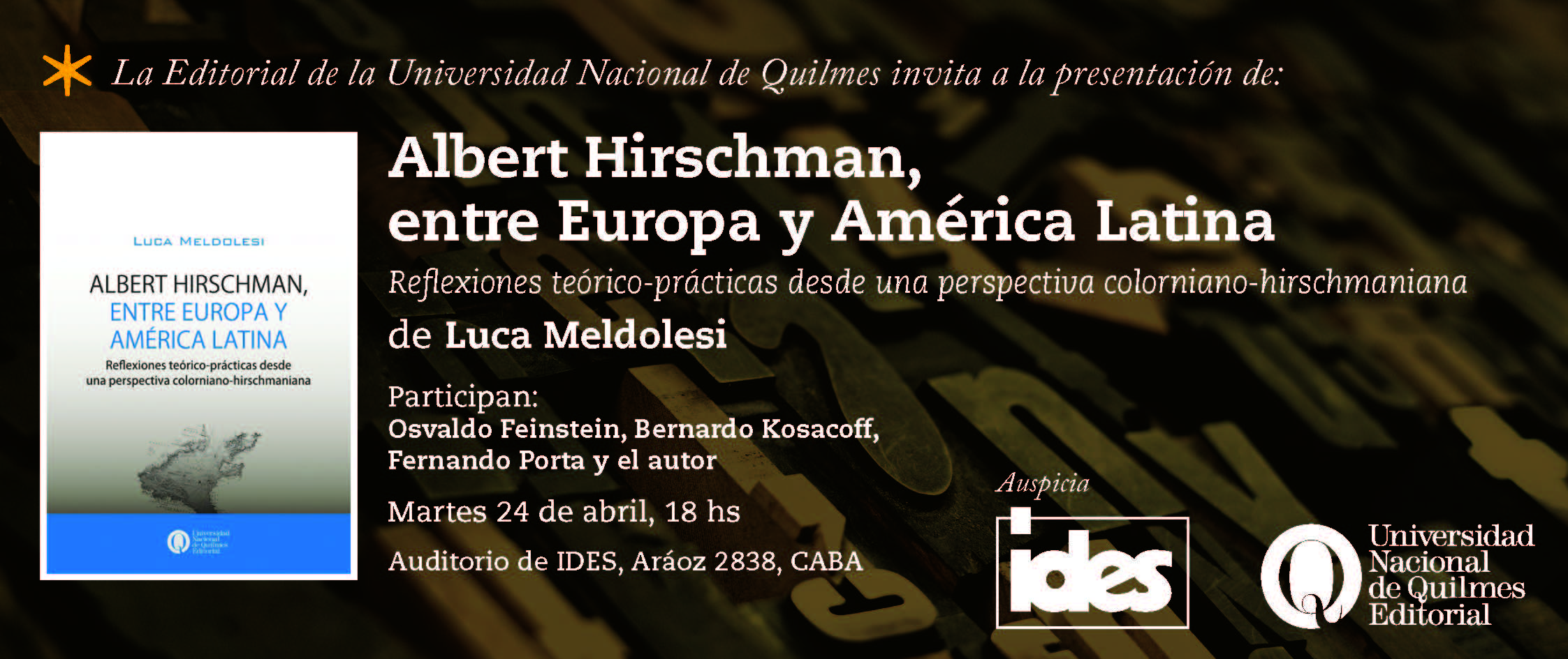 Presentación de Albert Hirschman