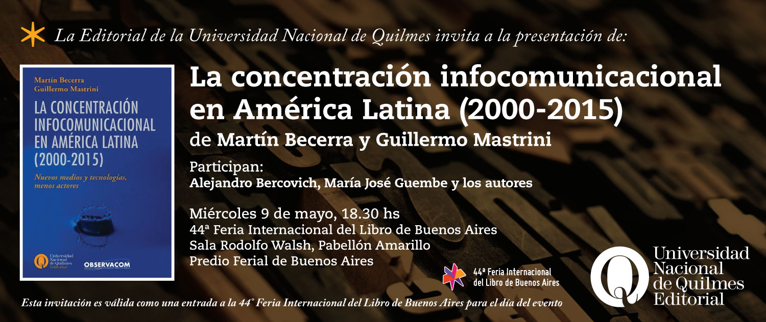 La concentración infocomunicacional en América Latina (2000-2015)