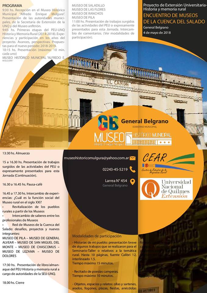 Encuentro de Museos de la Cuenca del Salado
