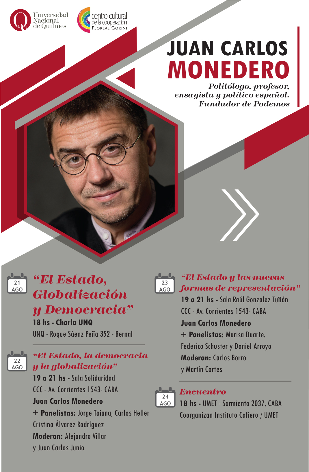 Monedero en la UNQ.