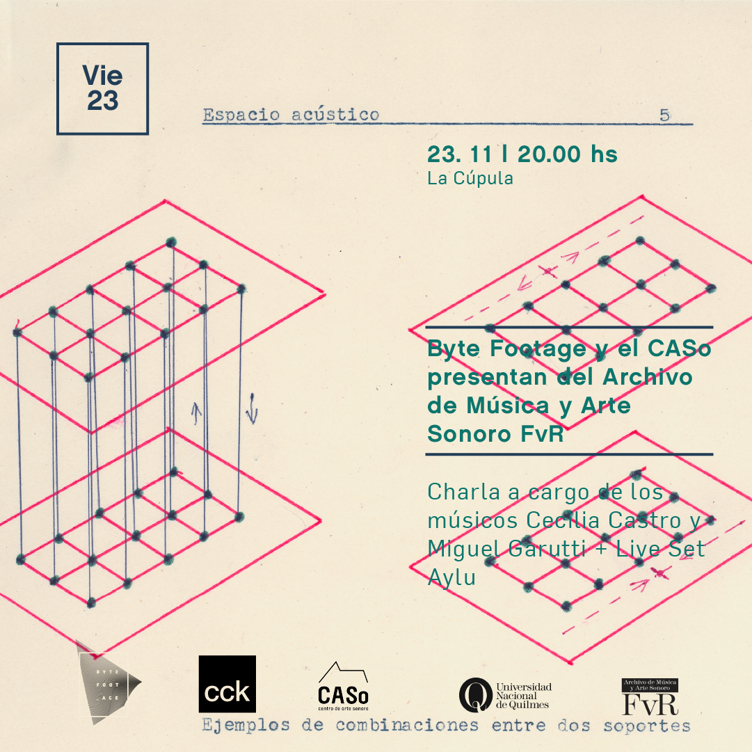 Presentación oficial del Archivo de Música y Arte Sonoro FvR