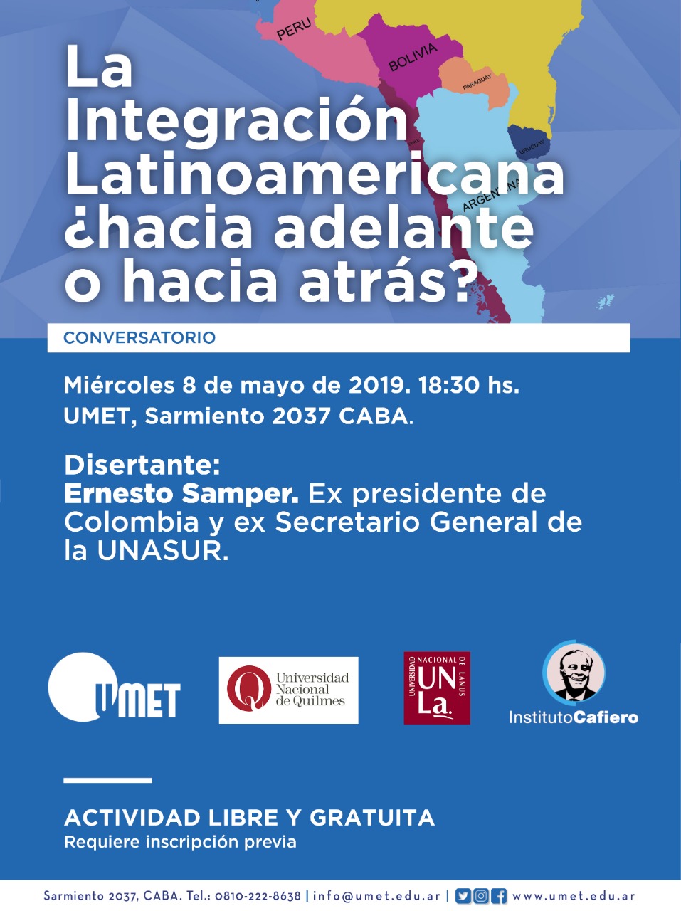 Conversatorio La integración regional en debate