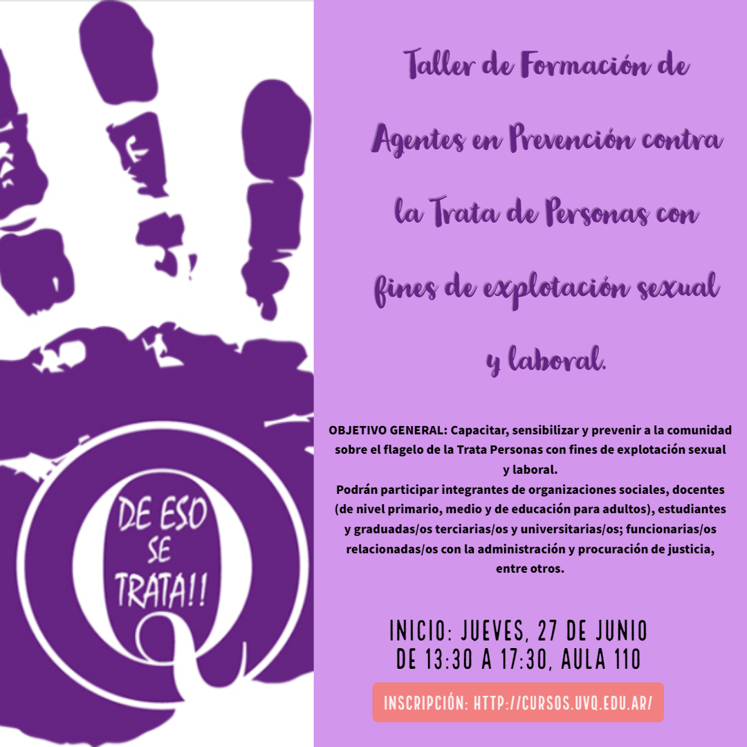 Taller Trata Agentes de Trata