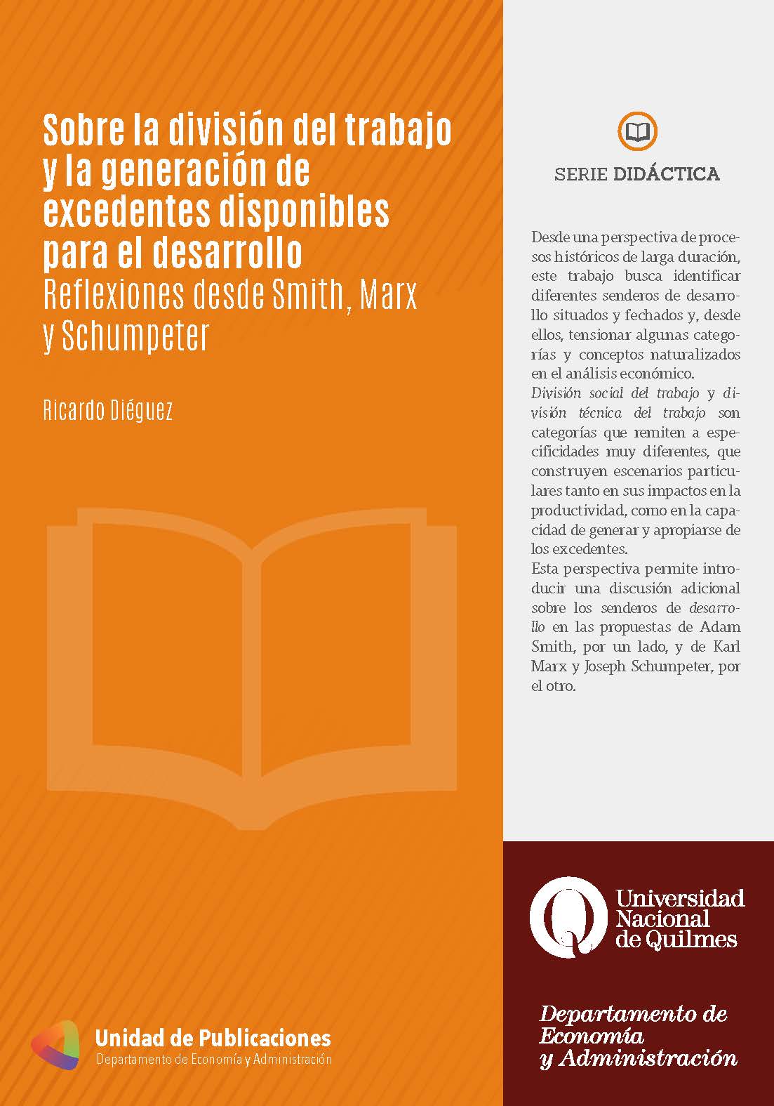 Nuevo documento de trabajo del Departamento de Economía y Administración