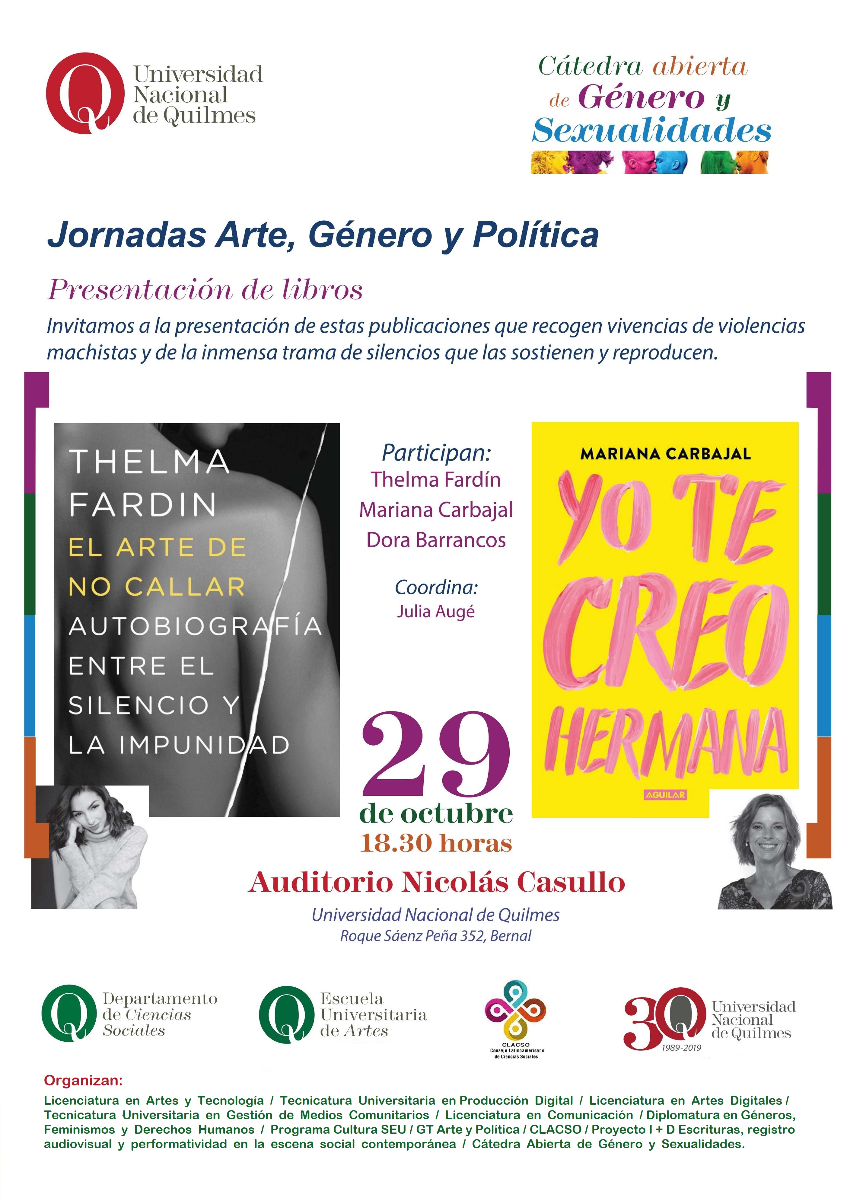 Jornadas Arte Género y Política