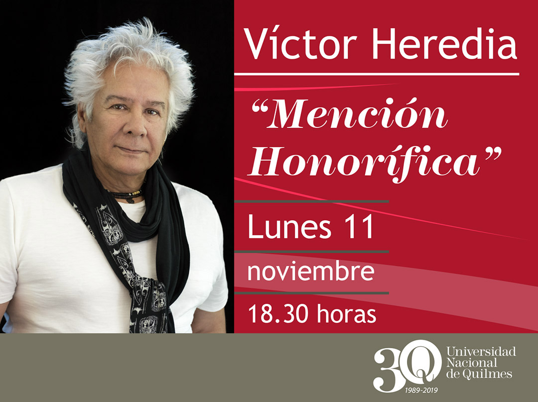 Mención honorífica Victor Heredia