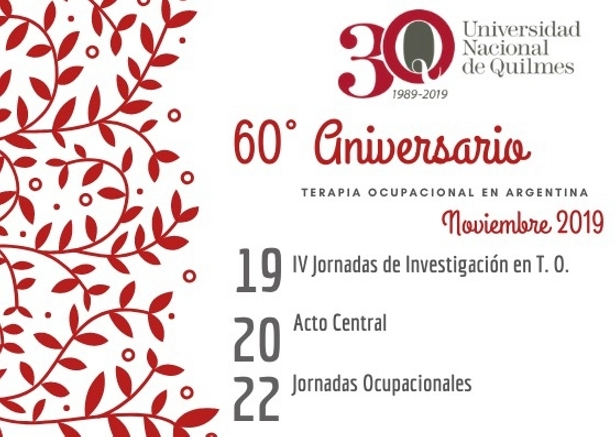 60° aniversario de Terapia Ocupacional en Argentina