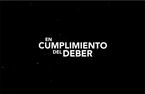 En cumplimiento del deber