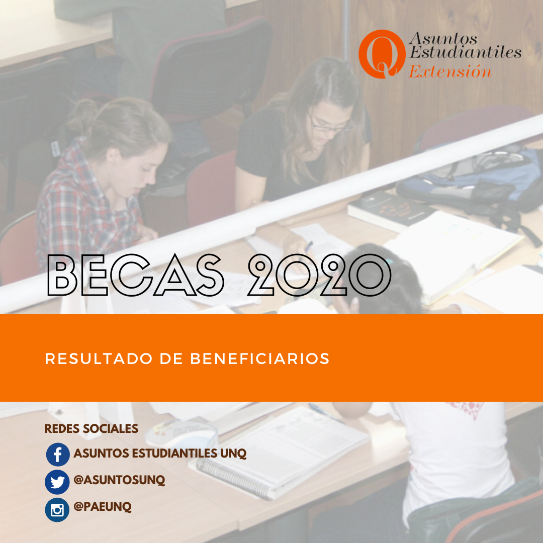 Becas 2020.