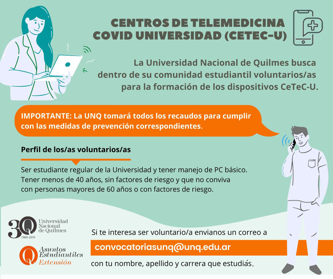 Centros de Telemedicina COVID Universidad - UNQ