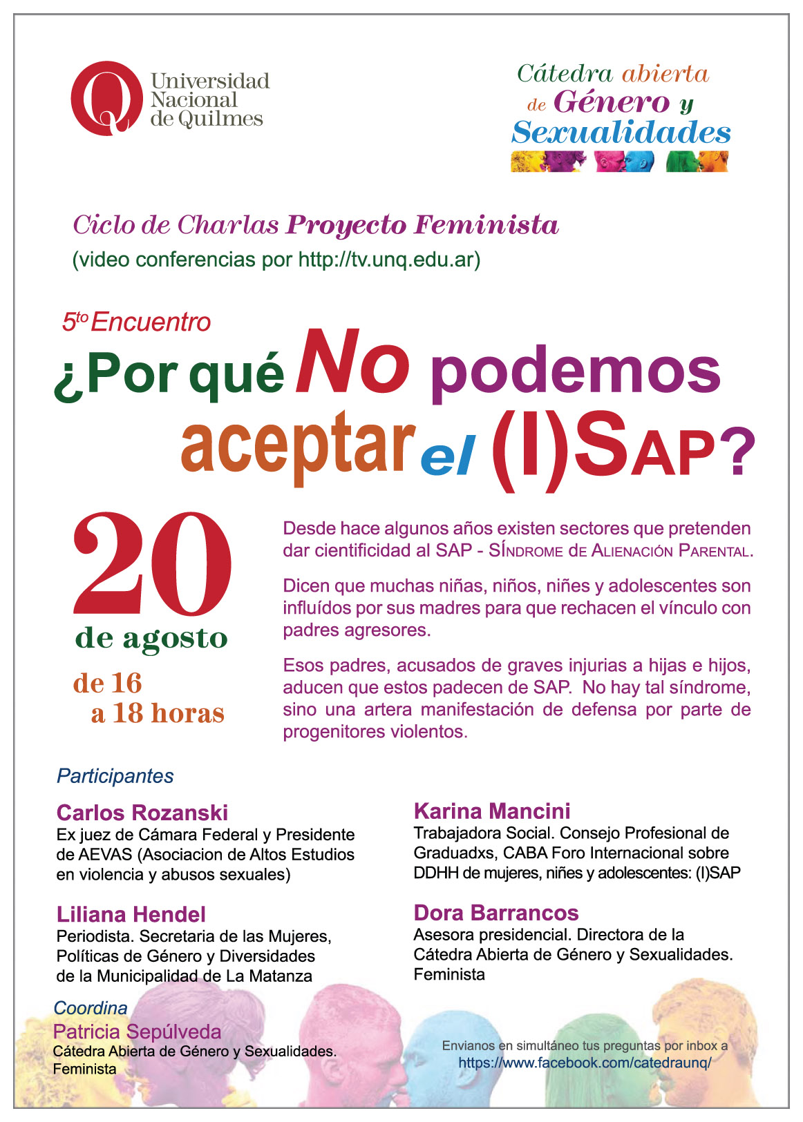 Quinto encuentro del ciclo de charlas