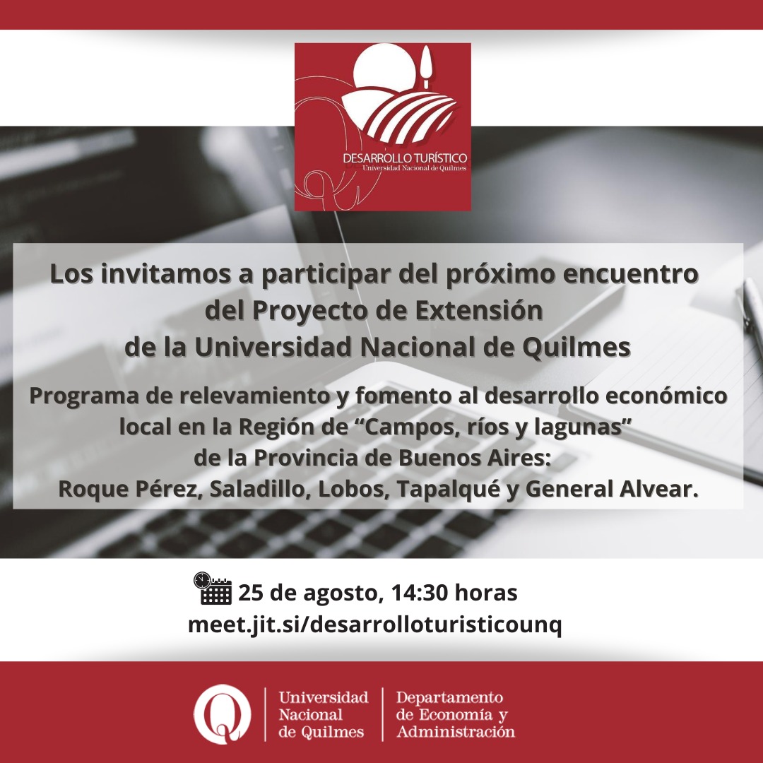 Nuevo Proyecto de extensión sobe el desarrollo económico en la Región de