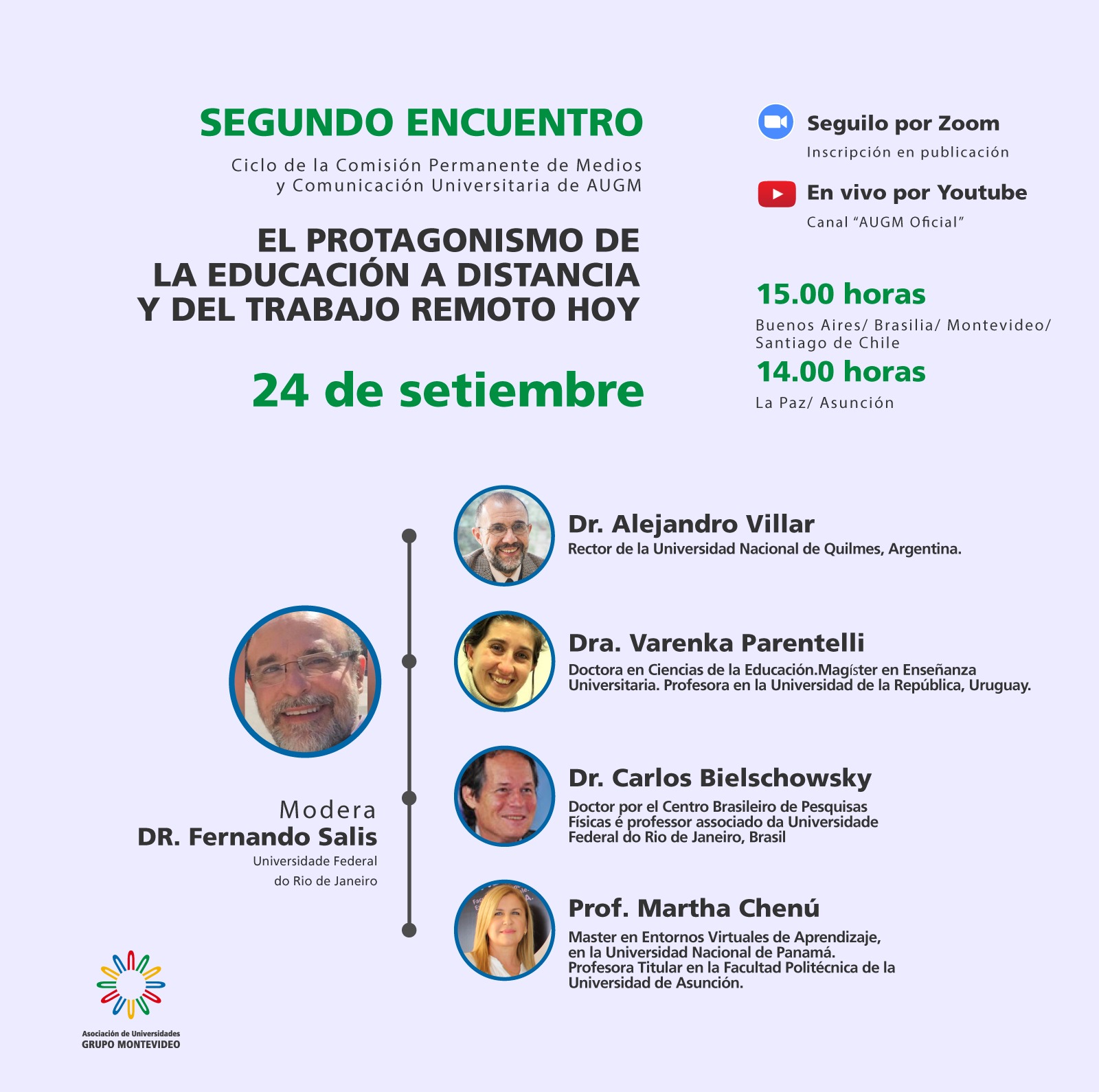 Webinario: El protagonismo de la Educación a Distancia y el trabajo remoto hoy.
