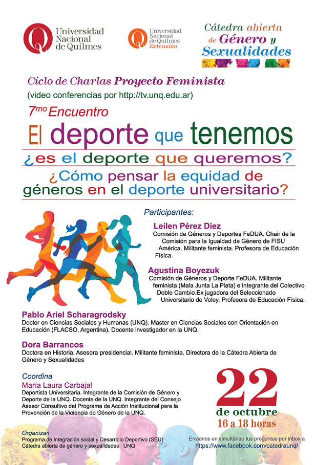 Charla sobre deporte y género