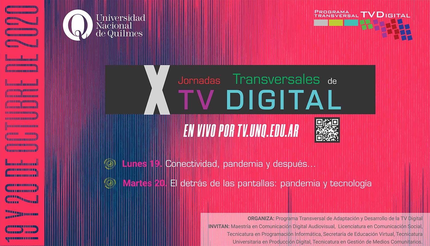 X Jornadas Transversales de TV Digital.