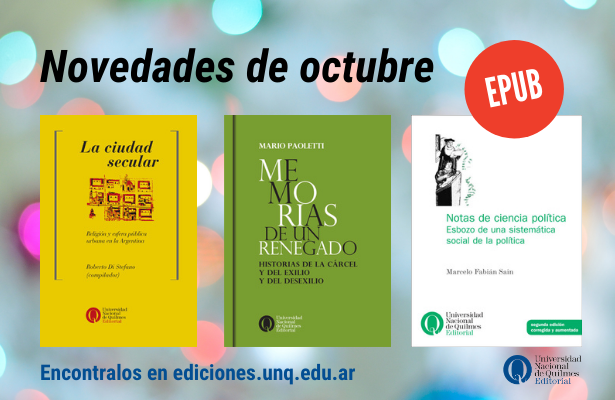 Novedades editoriales de octubre.